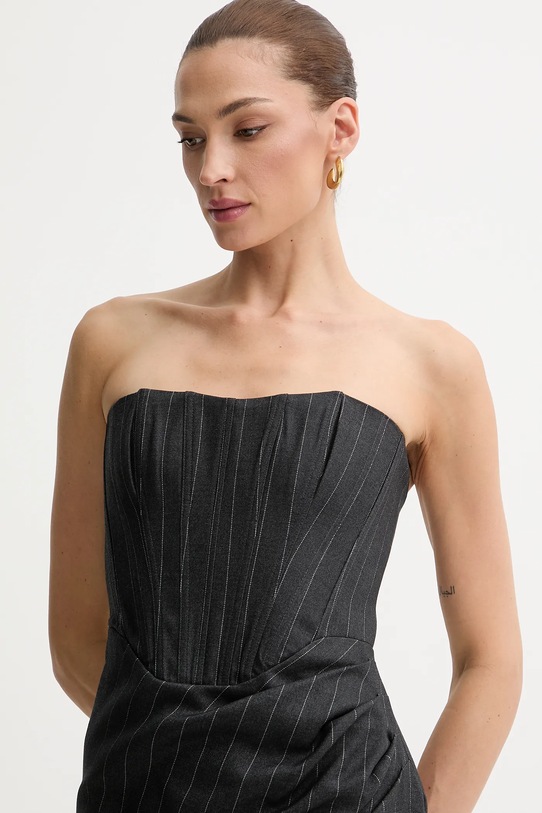 Bardot sukienka szary 58082DB5