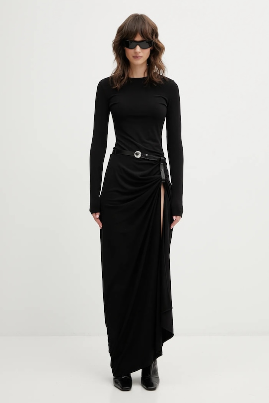 Coperni sukienka Suspended COPR223F5022 czarny