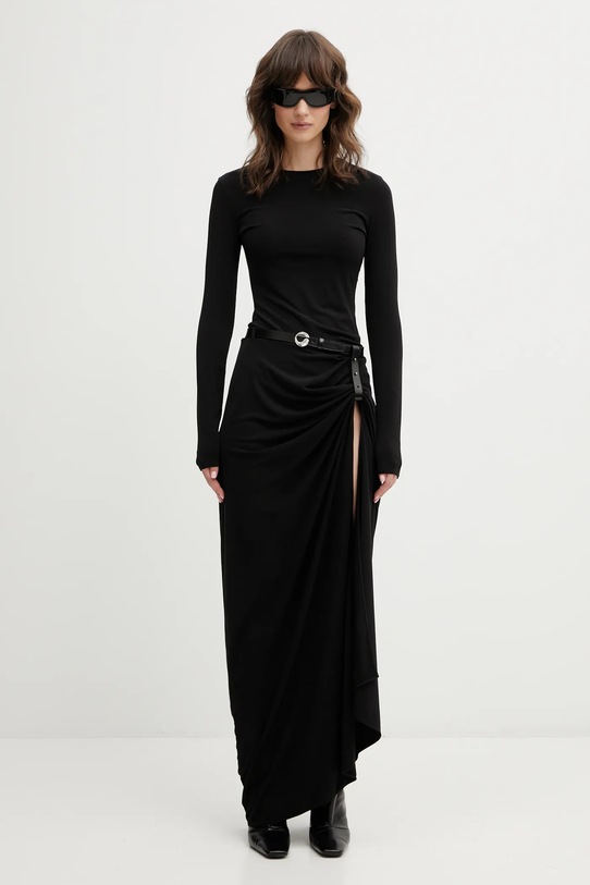 Coperni sukienka Suspended COPR223F5022 czarny