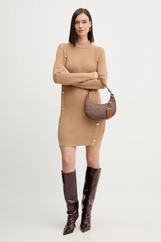 Morgan sukienka RMCOOL beżowy AW25