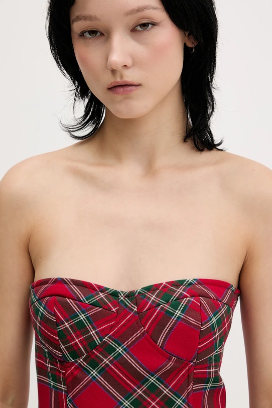 Tommy Jeans sukienka czerwony DW0DW22487