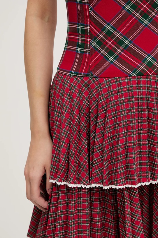 Tommy Jeans sukienka DW0DW22487 czerwony