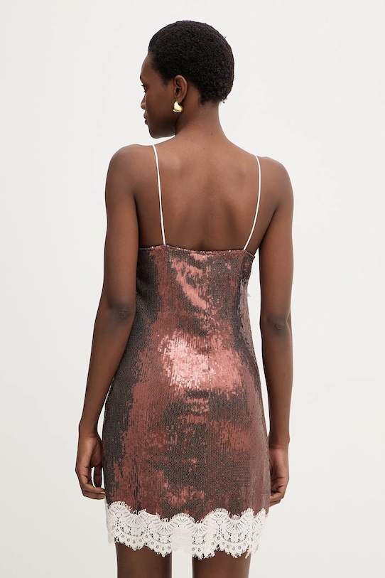 Odzież Haveone sukienka AMA.P072 brązowy