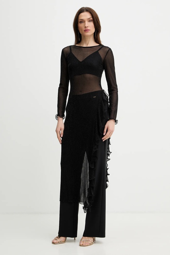 Haveone sukienka casual czarny AVS.P069