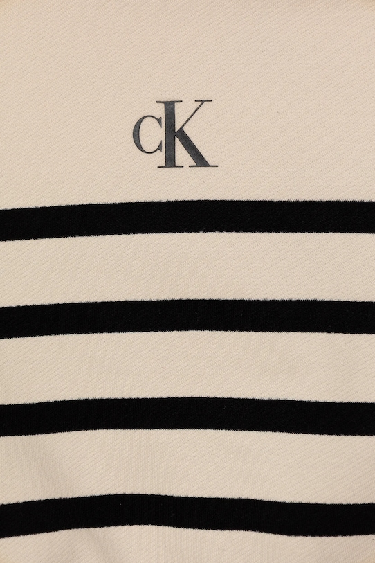 Fete Calvin Klein Jeans rochie din bumbac pentru copii IG0IG02963.9BYA bej