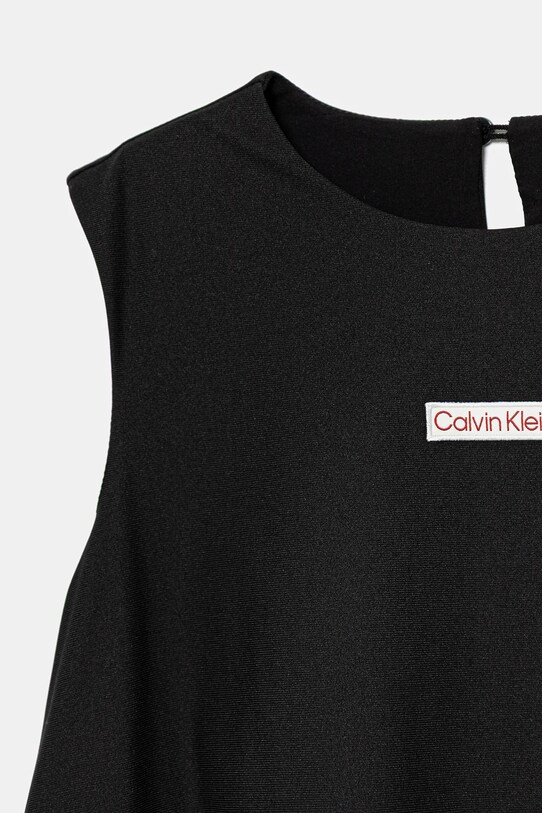 Dievča Dievčenské šaty Calvin Klein Jeans IG0IG02980.9BYA čierna