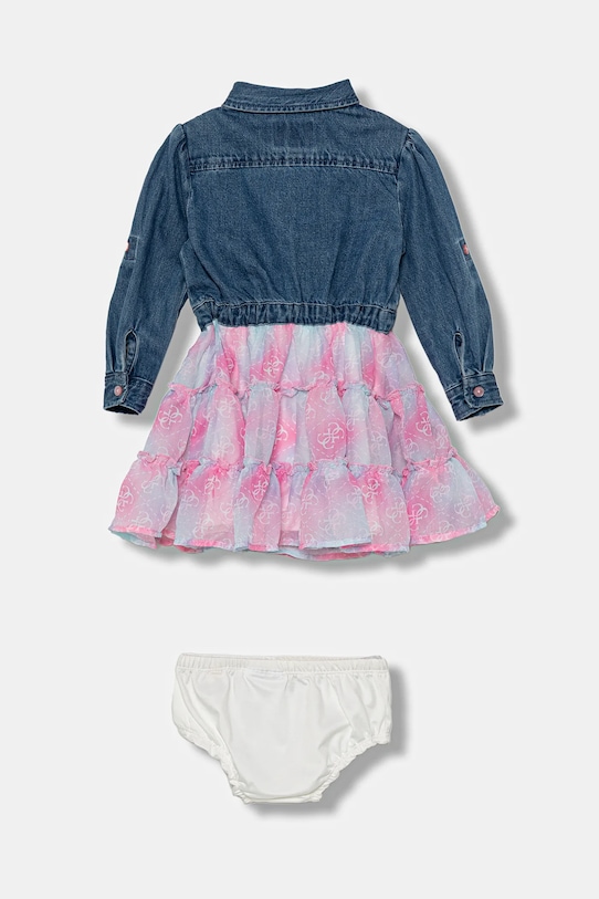 Dievčenské šaty Guess A5YK03.D4EU0.9BYA modrá AW25