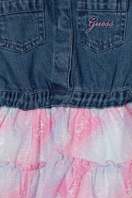 Dievčenské šaty Guess modrá A5YK03.D4EU0.9BYA