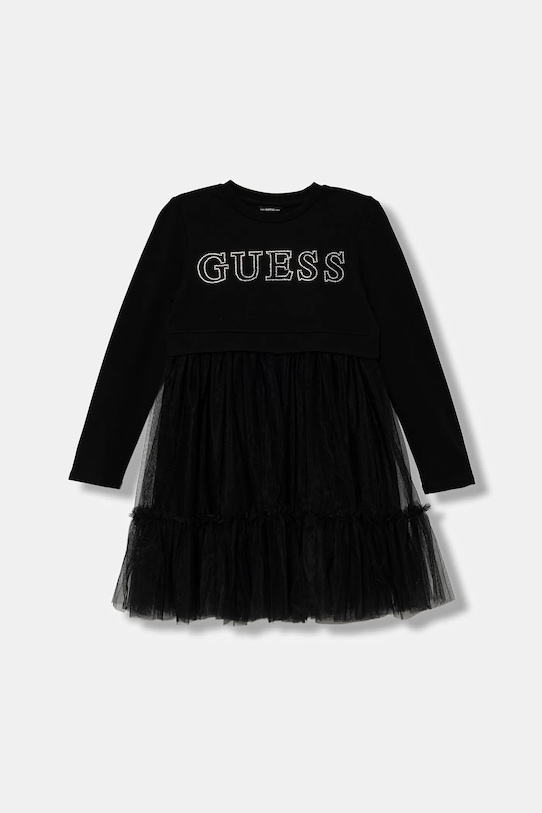 Guess rochie fete mini negru J5YK03.KAUH0.9BYA