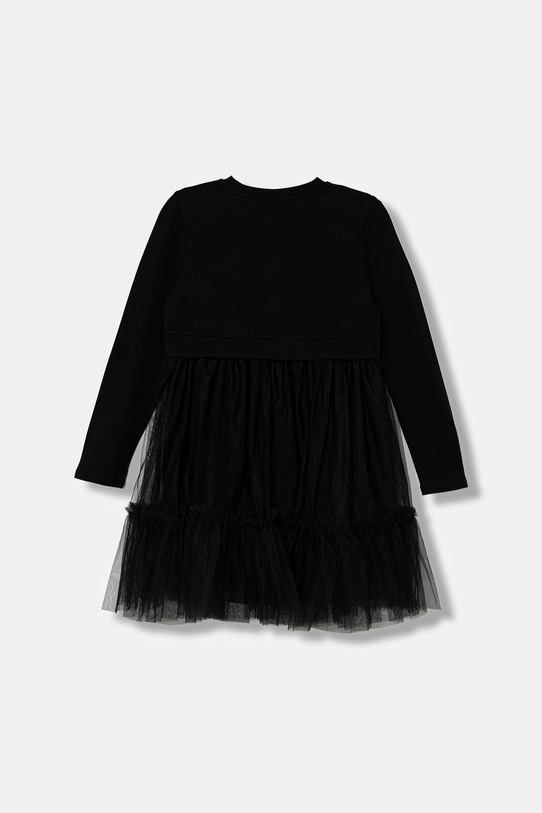 Otroška obleka Guess J5YK03.KAUH0.9BYA črna AW25