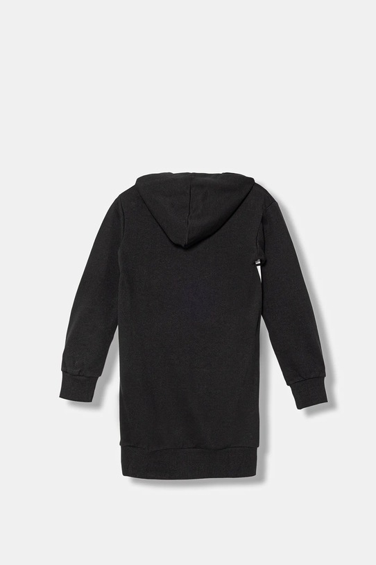Хлопковое детское платье Guess J5YK04.KA6R4.9BYA чёрный AW25