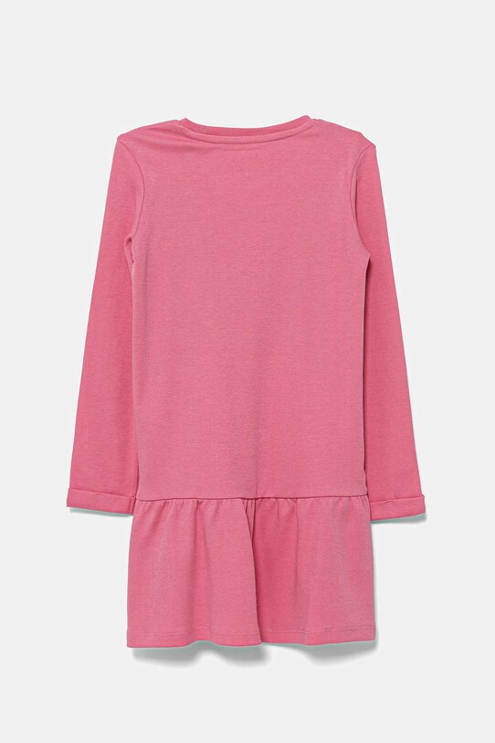 Dievčenské bavlnené šaty Guess K3YK13.KA6W4.9BYA ružová AW25