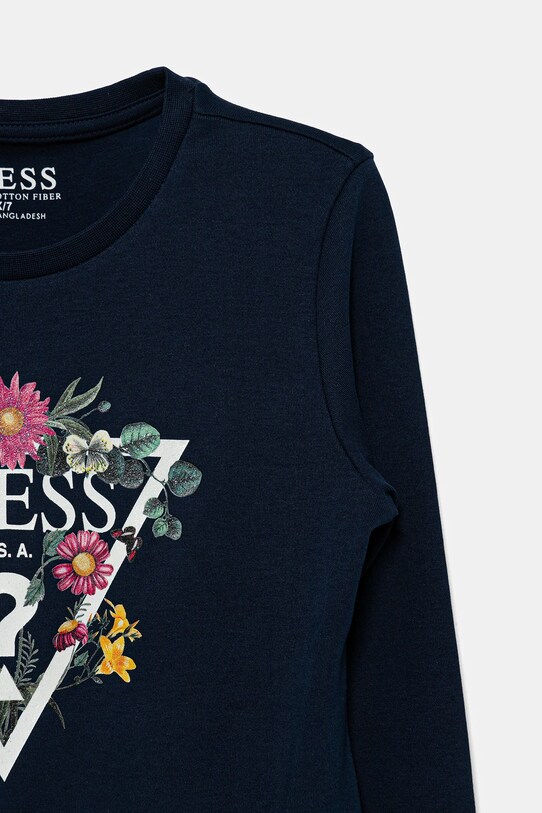 Девочка Хлопковое детское платье Guess K3YK13.KA6W4.9BYA голубой