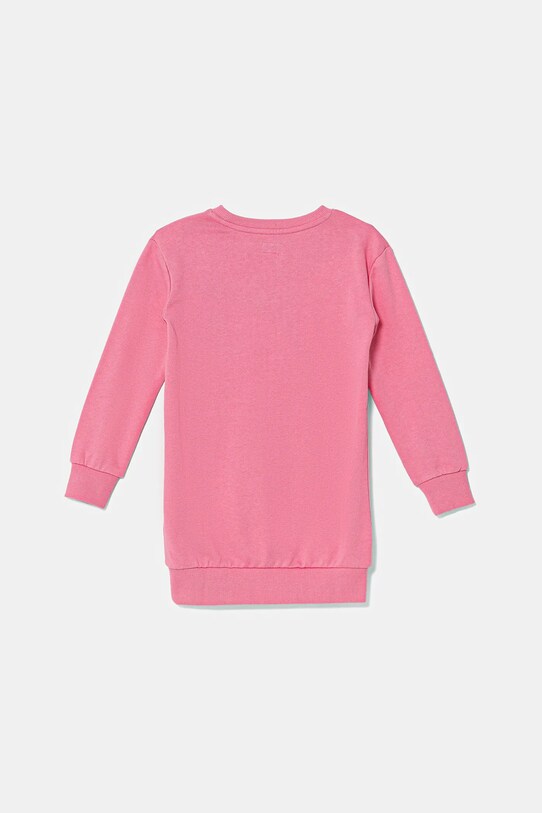 Dječja pamučna haljina Guess K5YK02.KA6R4.9BYA roza AW25