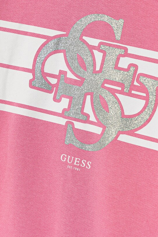 Djevojčice Dječja pamučna haljina Guess K5YK02.KA6R4.9BYA roza
