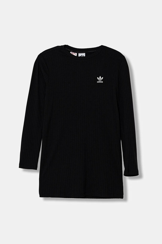 Детска рокля adidas Originals еластичен черен JX2849