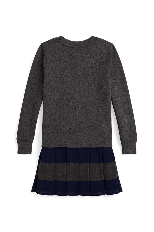 Deklice Otroška obleka Polo Ralph Lauren 312978991001 siva
