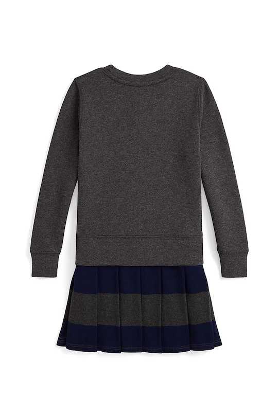 Dziewczynka Polo Ralph Lauren sukienka dziecięca 312978991001 szary