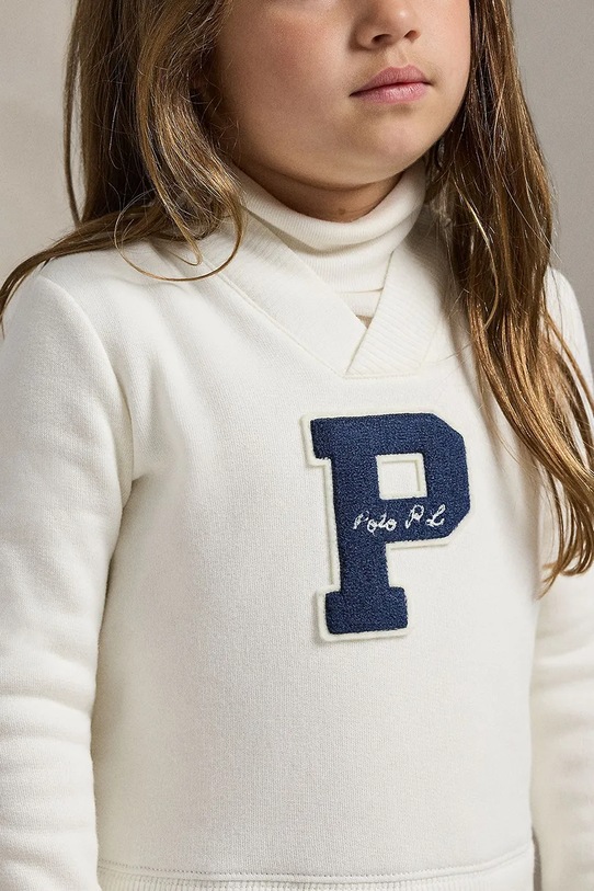 Παιδικό φόρεμα Polo Ralph Lauren 312979024001 λευκό