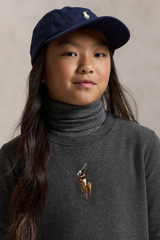 Polo Ralph Lauren sukienka dziecięca 313978991001 szary