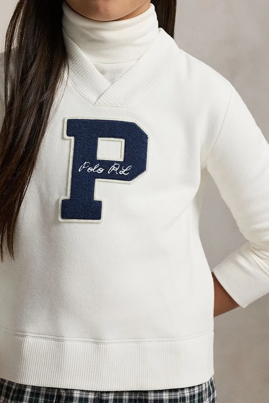 Παιδικό φόρεμα Polo Ralph Lauren 313979024001 λευκό