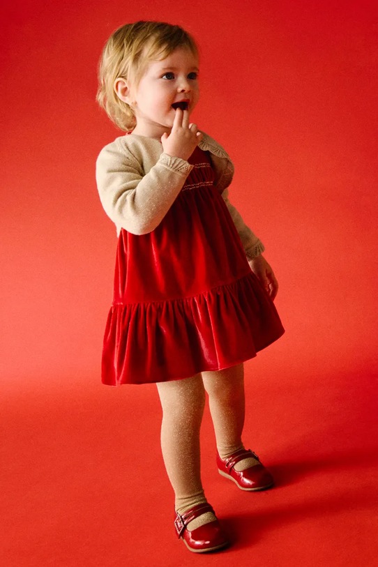 Mayoral rochie fete rosu 2904.4A.Baby.9BYA