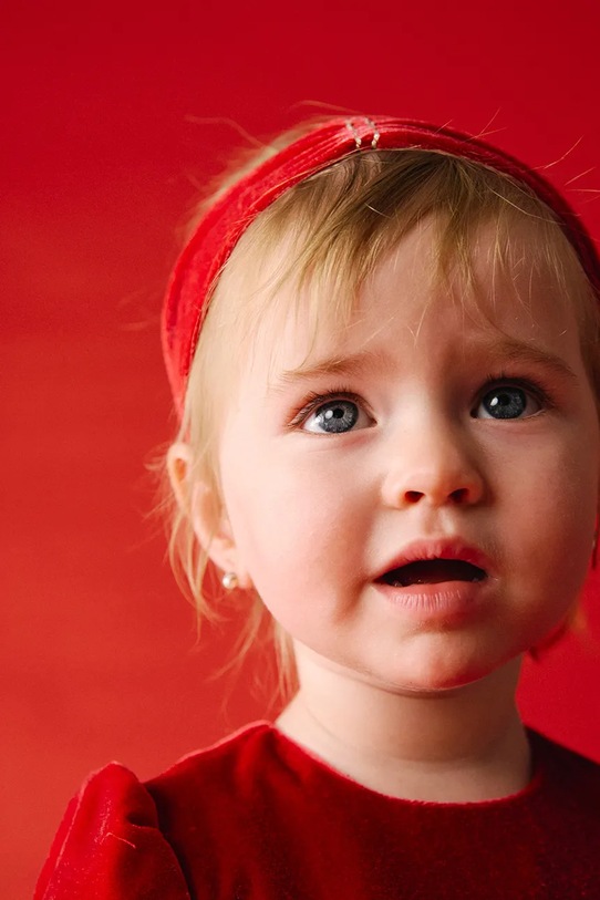 Mayoral sukienka dziecięca 2904.4A.Baby.9BYA czerwony