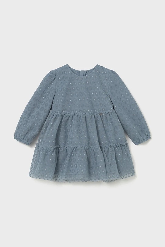 Mayoral rochie bebe midi albastru 2907.4B.Baby.9BYA