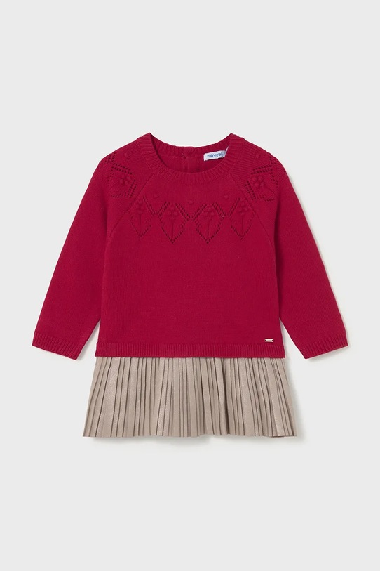 Mayoral rochie bebe mini rosu 2908.4B.Baby.9BYA