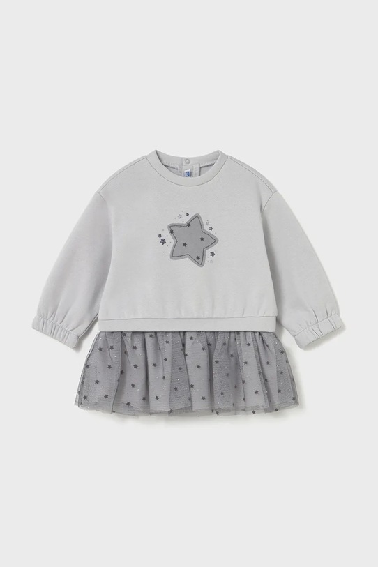 Φόρεμα μωρού Mayoral 2912.4D.Baby.9BYA γκρί AW25
