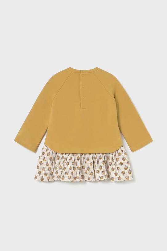 Бебешка рокля Mayoral 2914.4E.Baby.9BYA жълт AW25
