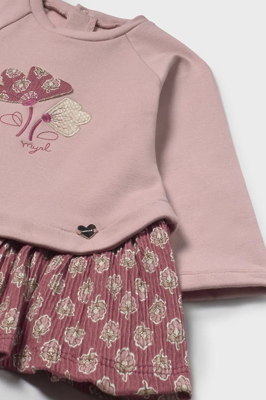 Dievča Šaty pre bábätká Mayoral 2914.4E.Baby.9BYA ružová