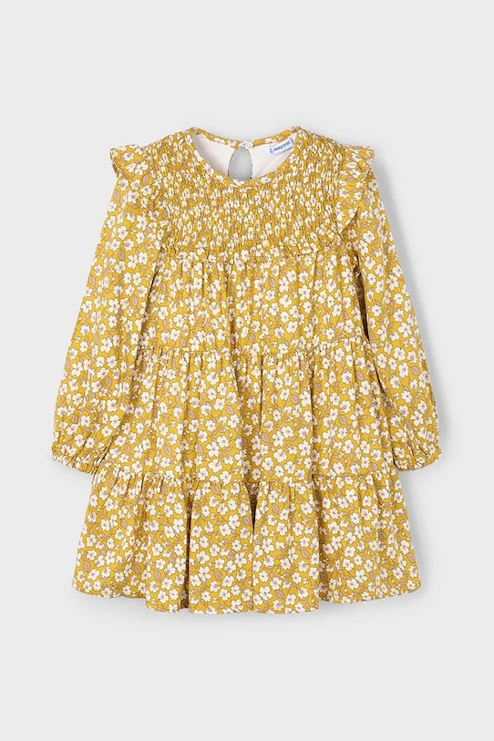 Mayoral rochie fete mini galben 4912.6E.Mini.9BYA