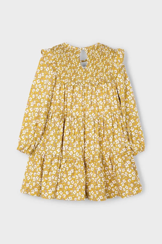 Mayoral rochie fete 4912.6E.Mini.9BYA galben AW25