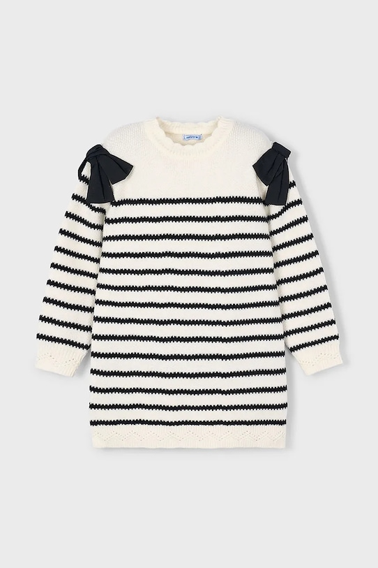 Mayoral rochie fete 4916.6F.Mini.9BYA bej AW25