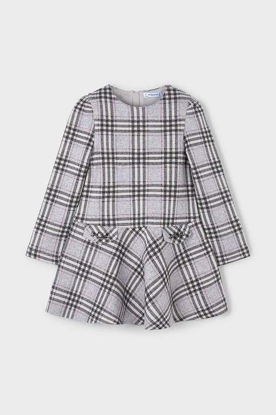 Dívčí šaty Mayoral 4921.6K.Mini.9BYA šedá AW25