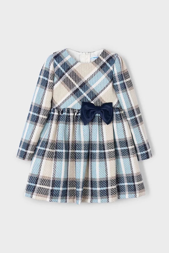 Mayoral sukienka dziecięca 4924.6L.Mini.9BYA niebieski AW25