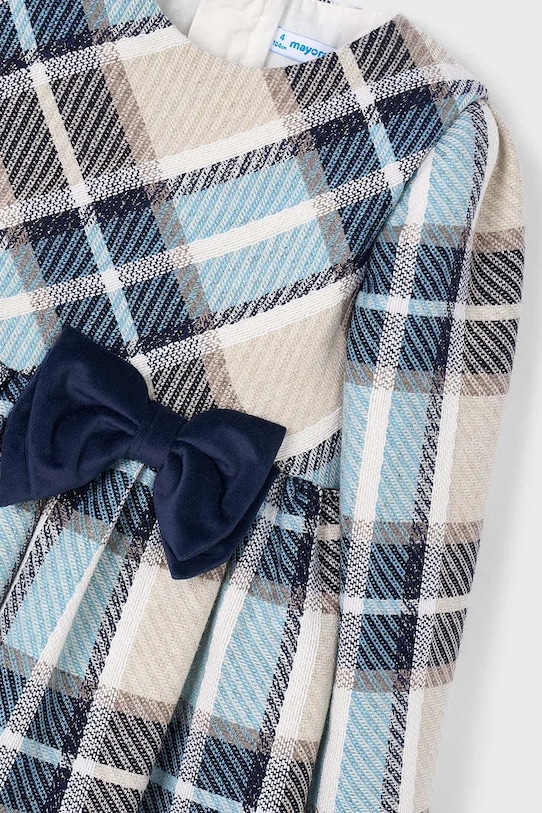 Mayoral sukienka dziecięca niebieski 4924.6L.Mini.9BYA