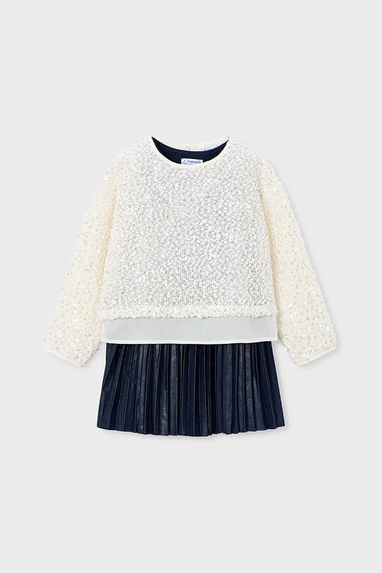 Παιδικό φόρεμα Mayoral 4925.6M.Mini.9BYA σκούρο μπλε AW25