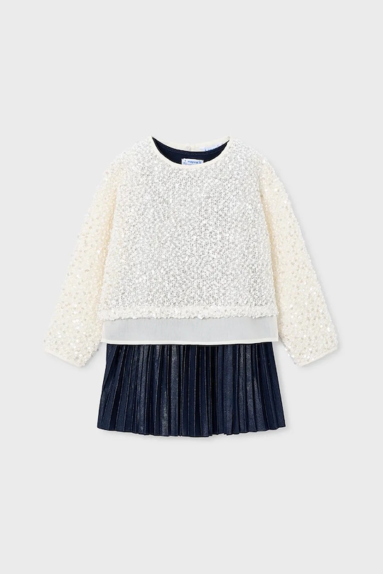 Παιδικό φόρεμα Mayoral 4925.6M.Mini.9BYA σκούρο μπλε AW25