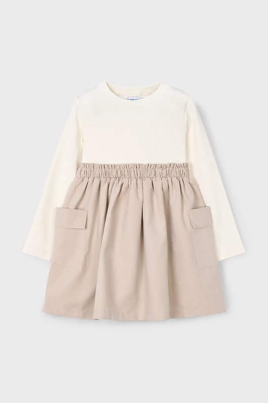 Mayoral rochie fete mini bej 4930.6N.Mini.9BYA