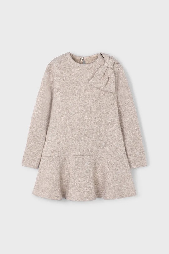 Mayoral sukienka dziecięca 4991.6M.Mini.9BYA beżowy AW25