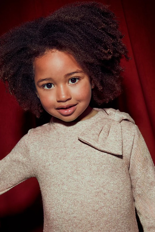 Mayoral sukienka dziecięca 4991.6M.Mini.9BYA beżowy