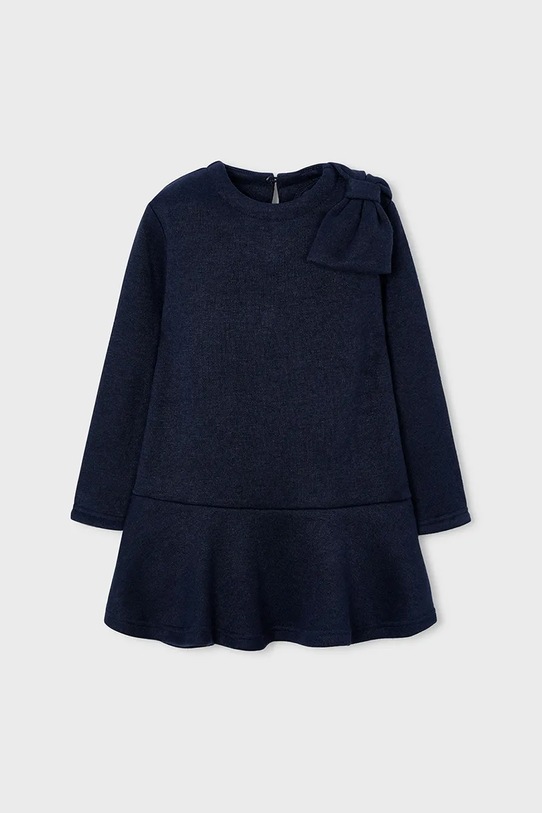 Παιδικό φόρεμα Mayoral μακρύ σκούρο μπλε 4991.6M.Mini.9BYA