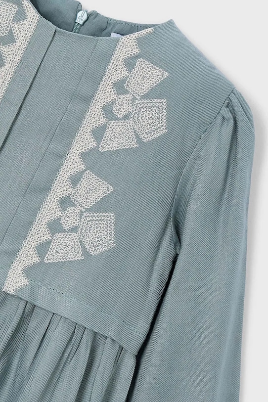 Девочка Детское платье Mayoral 4992.6E.Mini.9BYA бирюзовый