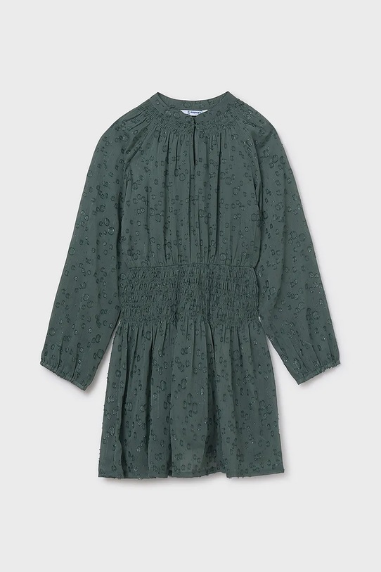 Mayoral vestito bambina svasato verde 7909.8A.Junior.9BYA