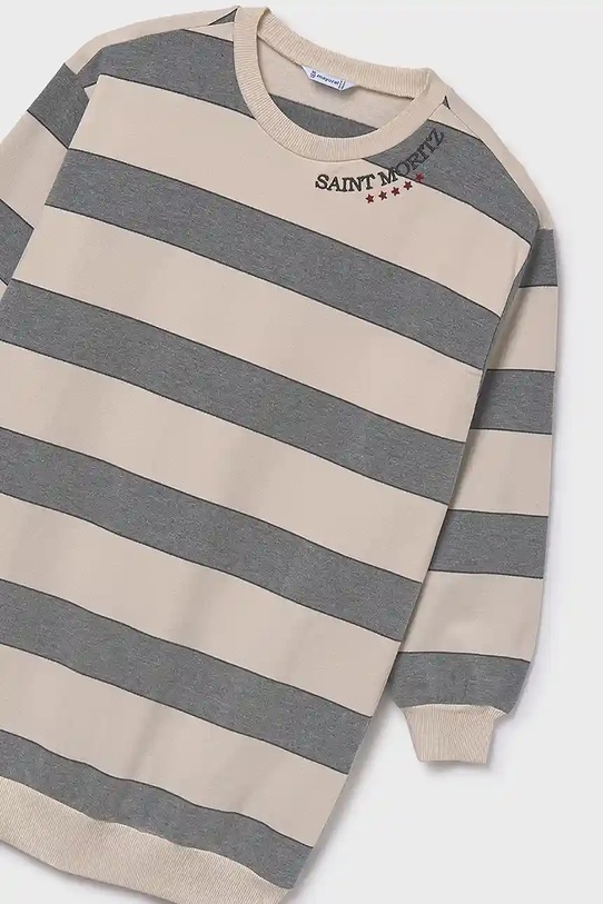 Mayoral sukienka dziecięca szary 7913.8F.Junior.9BYA