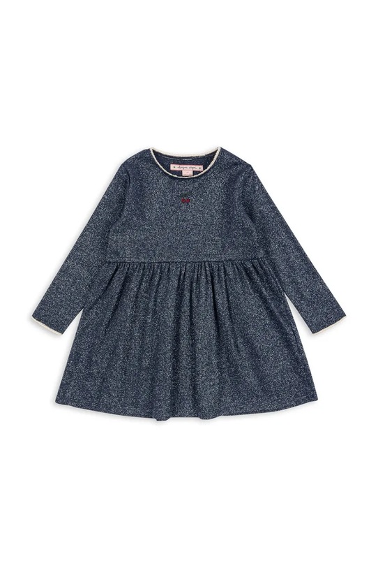Платье для младенцев Konges Sløjd ROLI DRESS хлопок тёмно-синий KS103968.9BYA