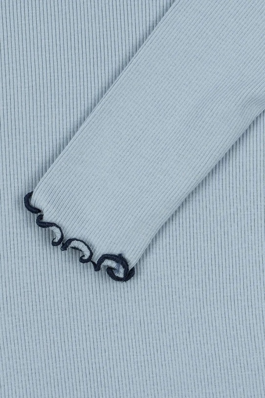 Konges Sløjd sukienka RIVI RIB DRESS OCS niebieski KS104073.9BYA