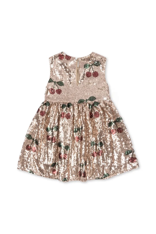 Konges Sløjd sukienka dziecięca STARLA SEQUIN DRESS KS103990.9BYA złoty AW25